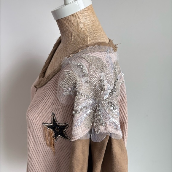 POL Thermal Glam Patch Top MEDIUM - Picture 5 of 6